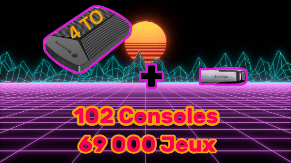 Disque dur 4To avec plus de 69 000 Jeux - Boutique Retrogaming Console  Retrobox