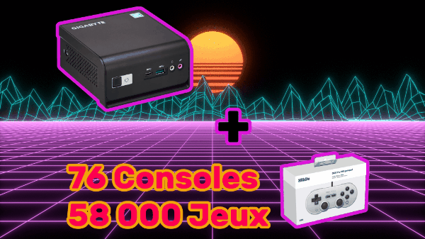 Console Silver - 58 000 Jeux Inclus