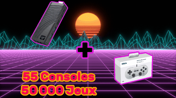 Console Découverte - 50 000 Jeux Inclus